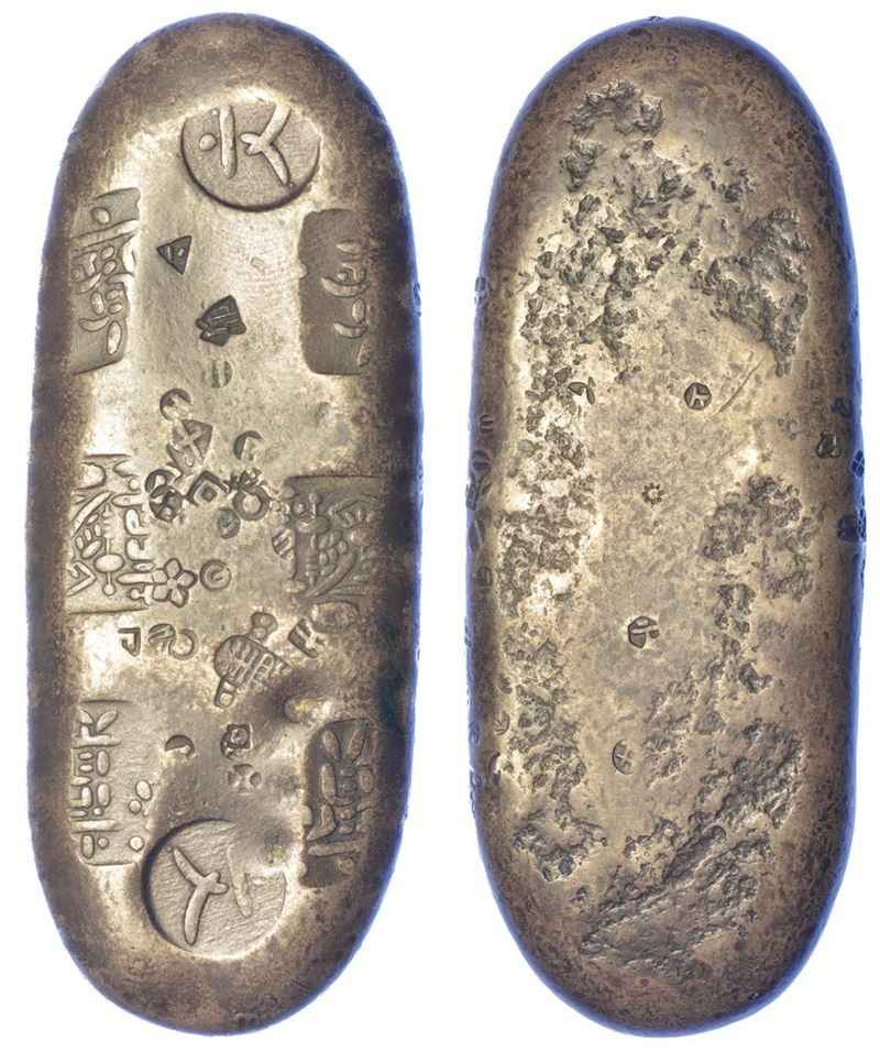 GIAPPONE - ERA GENBUN, 1736-1741. Chogin.  - Asta Numismatica - I - Cambi Casa d'Aste