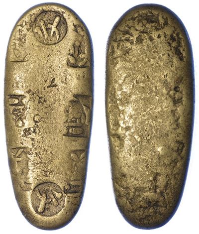 Giappone - Era Bunsei, 1820-1837. Chogin.