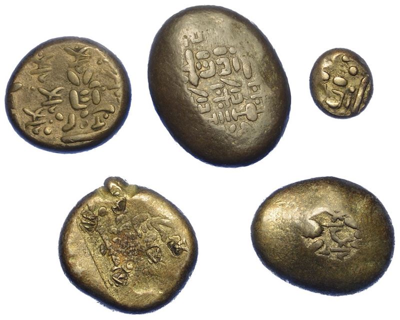 GIAPPONE. Lotto di cinque monete.  - Asta Numismatica - I - Cambi Casa d'Aste