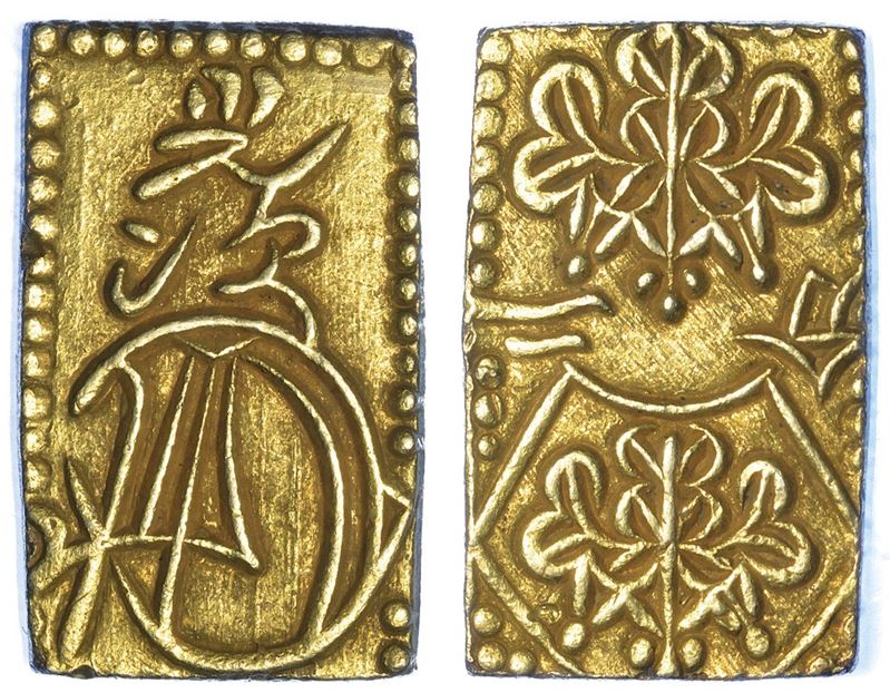 GIAPPONE - PERIODO EDO, 1603-1868. 2 Bu.  - Auction Numismatics - I - Cambi Casa d'Aste
