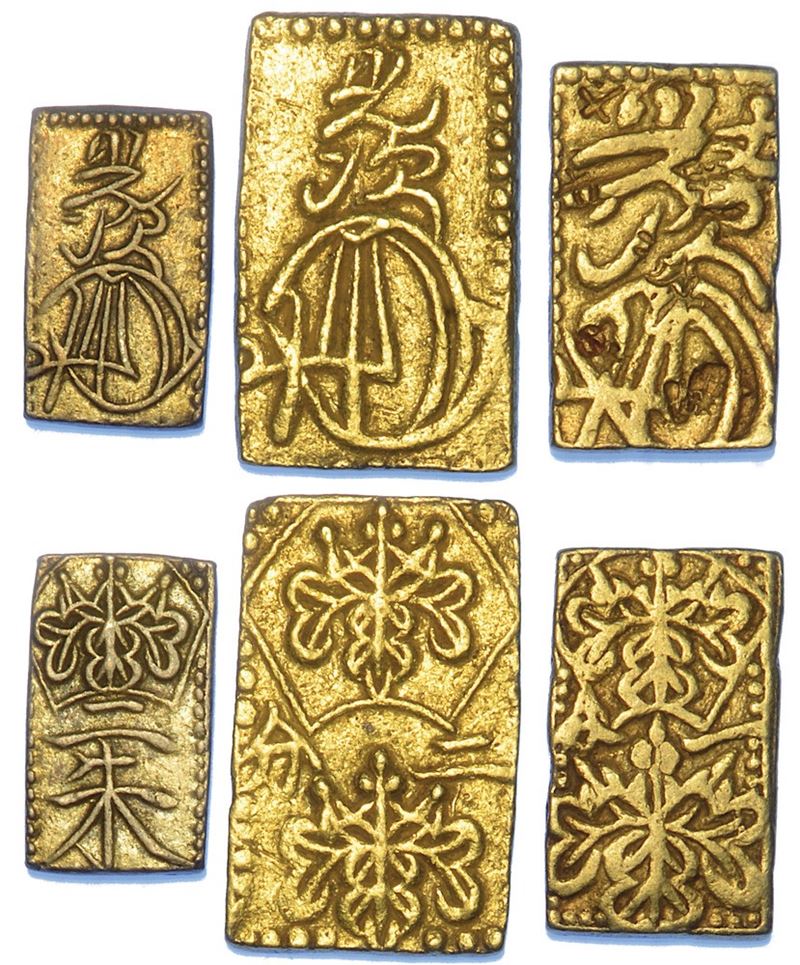 GIAPPONE - PERIODO EDO, 1603-1868. Lotto di tre monete.  - Asta Numismatica - I - Cambi Casa d'Aste