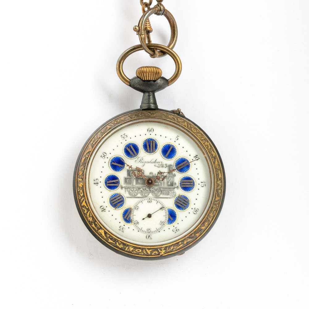 Coppia di Orologi da Tasca Regolateur