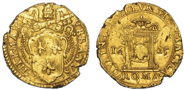 ROMA. URBANO VIII, 1623-1644. Scudo d'oro 1625.
