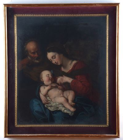 Scuola del XVII Secolo Sacra Famiglia