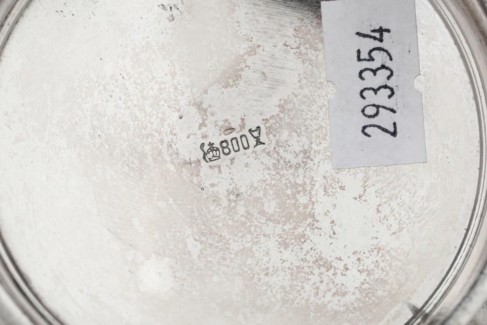 Argenteria Tedesca, Inizi del XX Secolo Servizio da Tè e Caffè con Vassoio