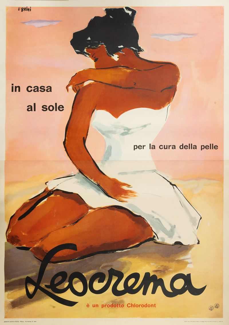 Ercole Brini : Leocrema  - Auction POP Culture and Vintage Posters - Cambi Casa d'Aste