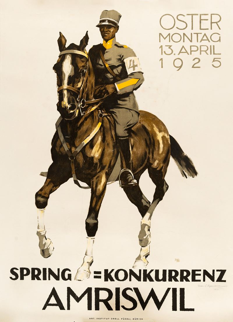 Iwan E.Hugentobler : Amriswil  - Auction POP Culture and Vintage Posters - Cambi Casa d'Aste