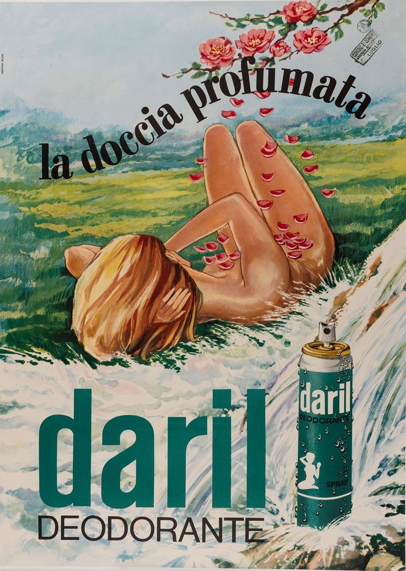 Anonimo : Daril  - Auction POP Culture and Vintage Posters - Cambi Casa d'Aste