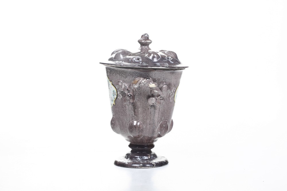 Vaso Brucia Profumi.savona, Manifattura Ferro, XVIII Secolo.