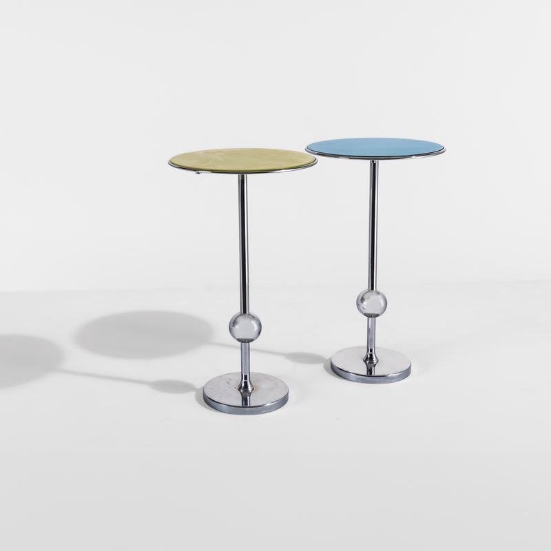 Osvaldo Borsani : Due tavolini mod. T1  - Asta Design 200 - Cambi Casa d'Aste