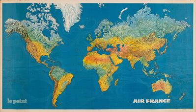 Planisfero - Air France
