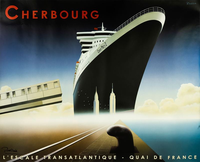 Courbouleix "Razzia" Gerard : Cherbourg  - Auction POP Culture and Vintage Posters - Cambi Casa d'Aste