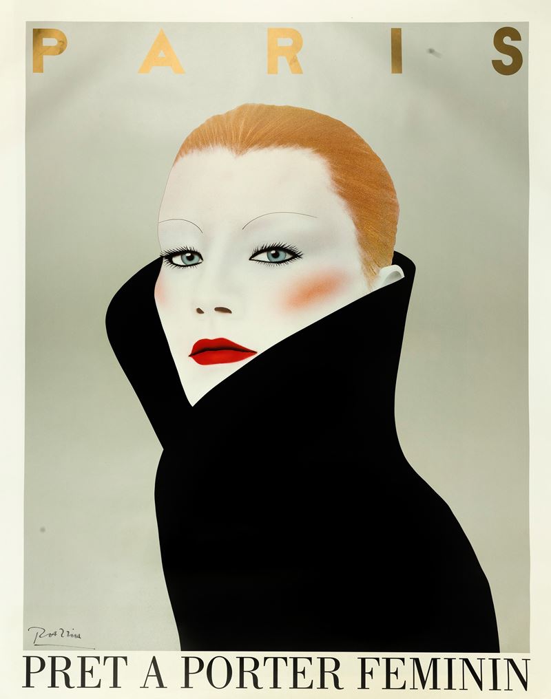 Courbouleix "Razzia" Gerard : Pret a Porter Feminin  - Auction POP Culture and Vintage Posters - Cambi Casa d'Aste
