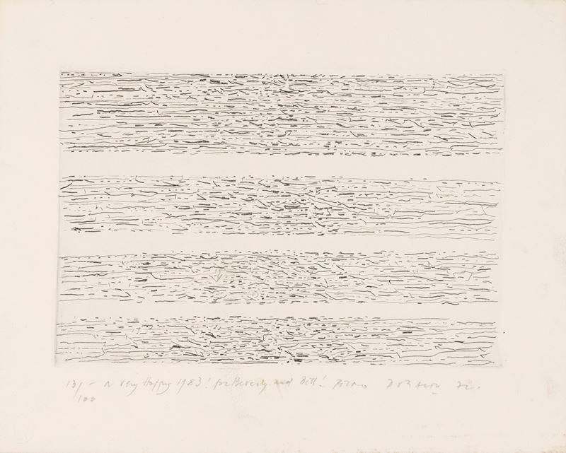 Piero Dorazio : Senza titolo  (1972)  - litografia - Auction Multiples and international graphics - Cambi Casa d'Aste