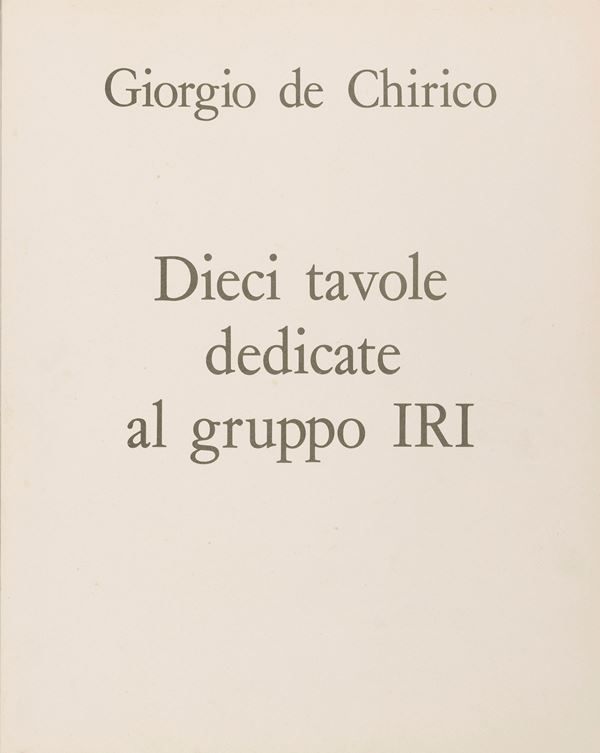 Giorgio De Chirico - Senza titolo