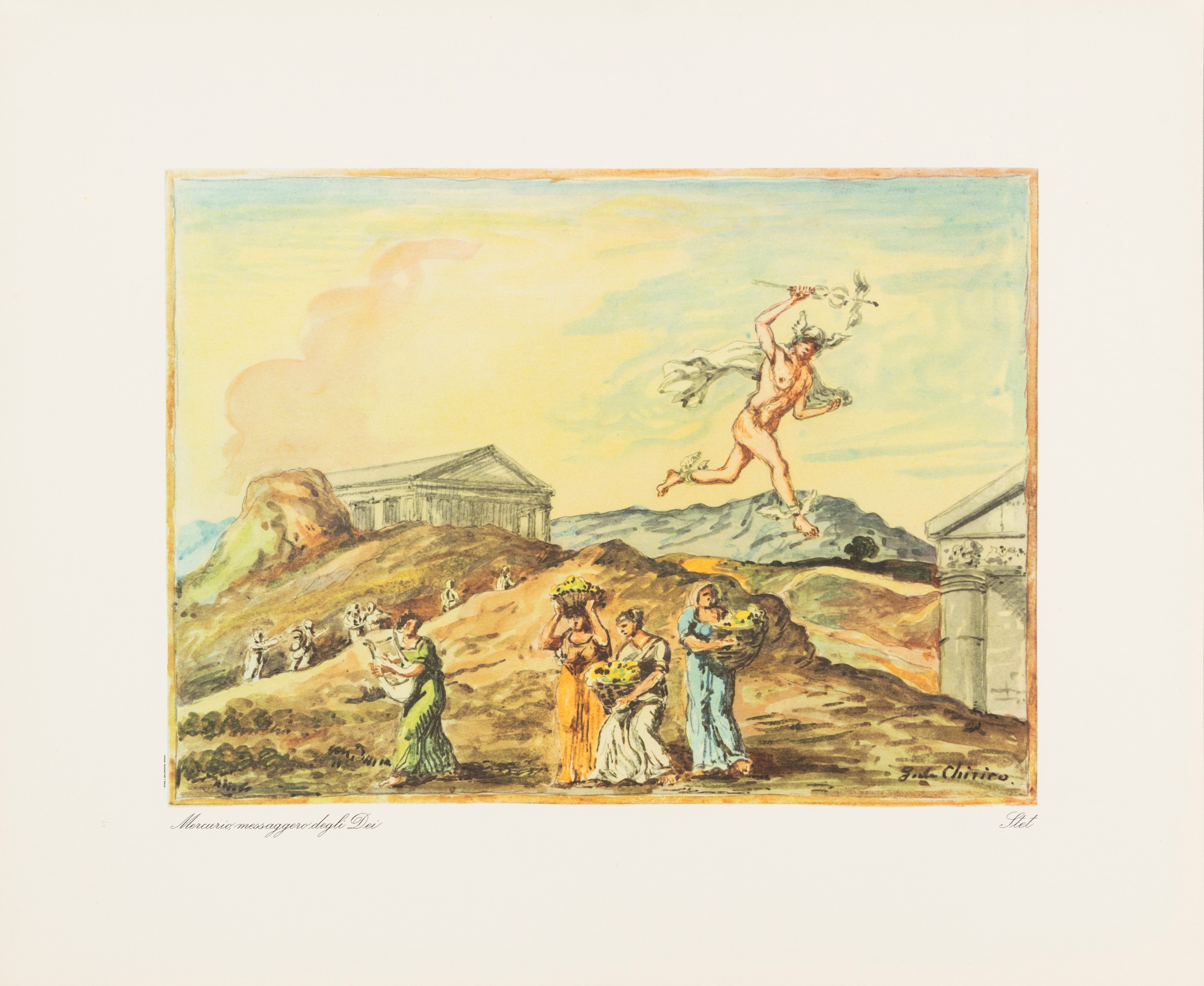Giorgio De Chirico - Senza Titolo