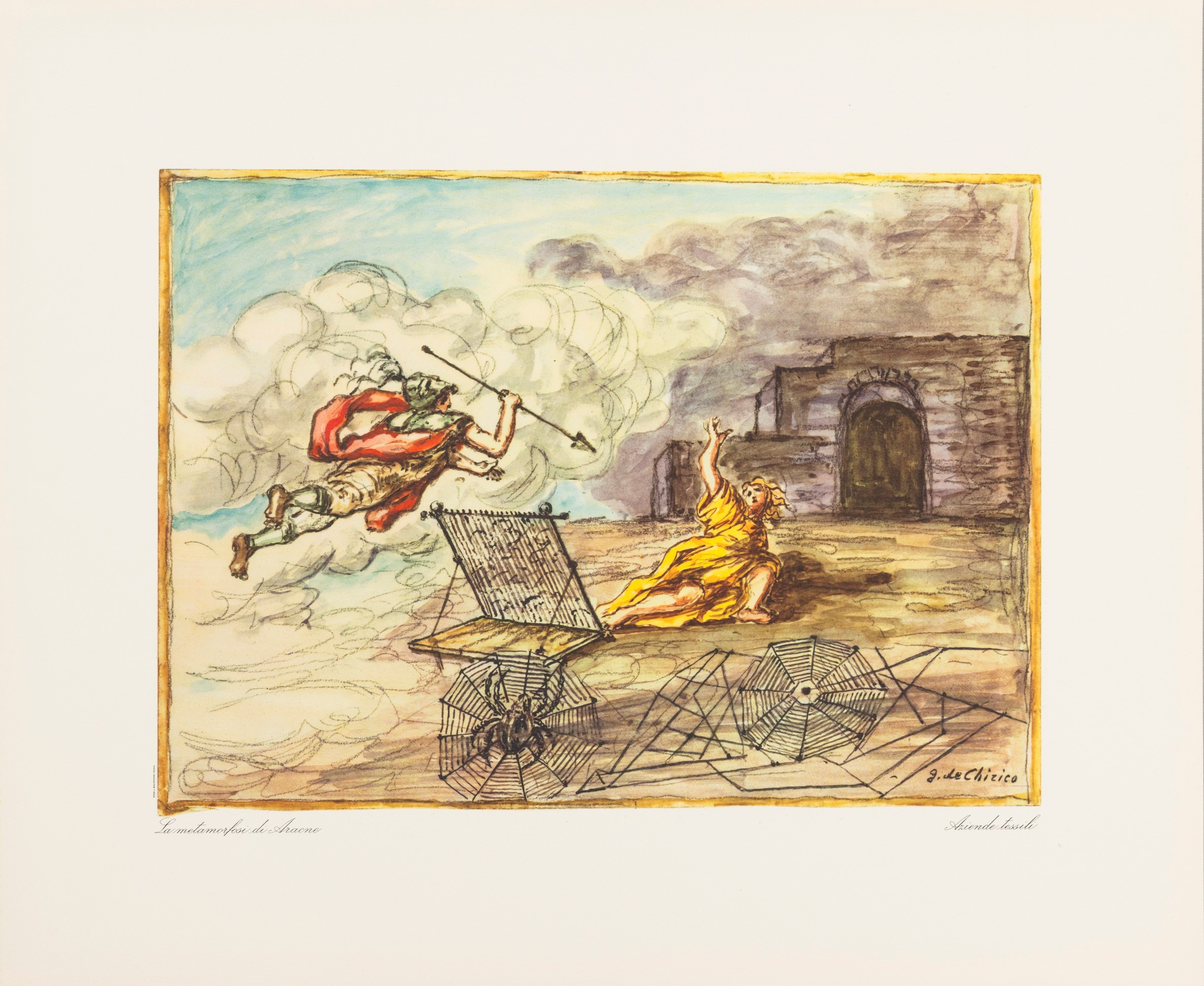 Giorgio De Chirico - Senza Titolo