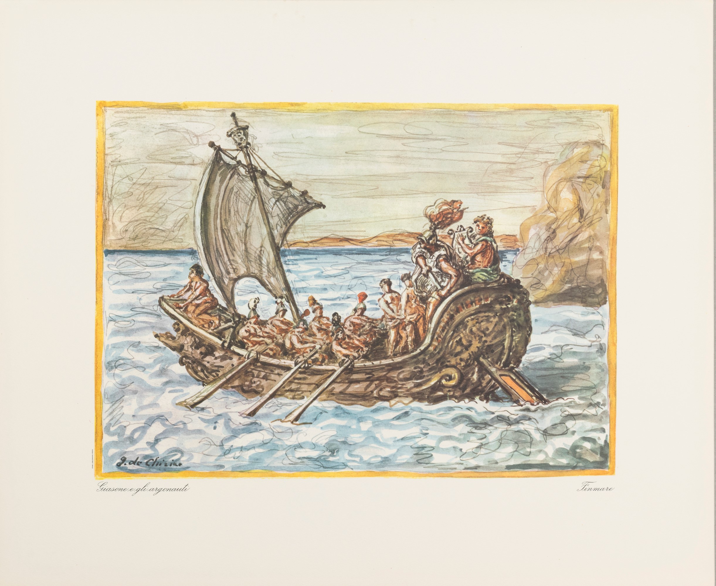 Giorgio De Chirico - Senza Titolo