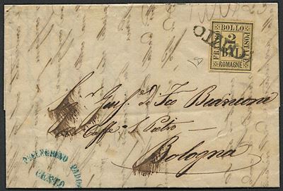 1860, Romagne, 2 Baj Giallo Arancio