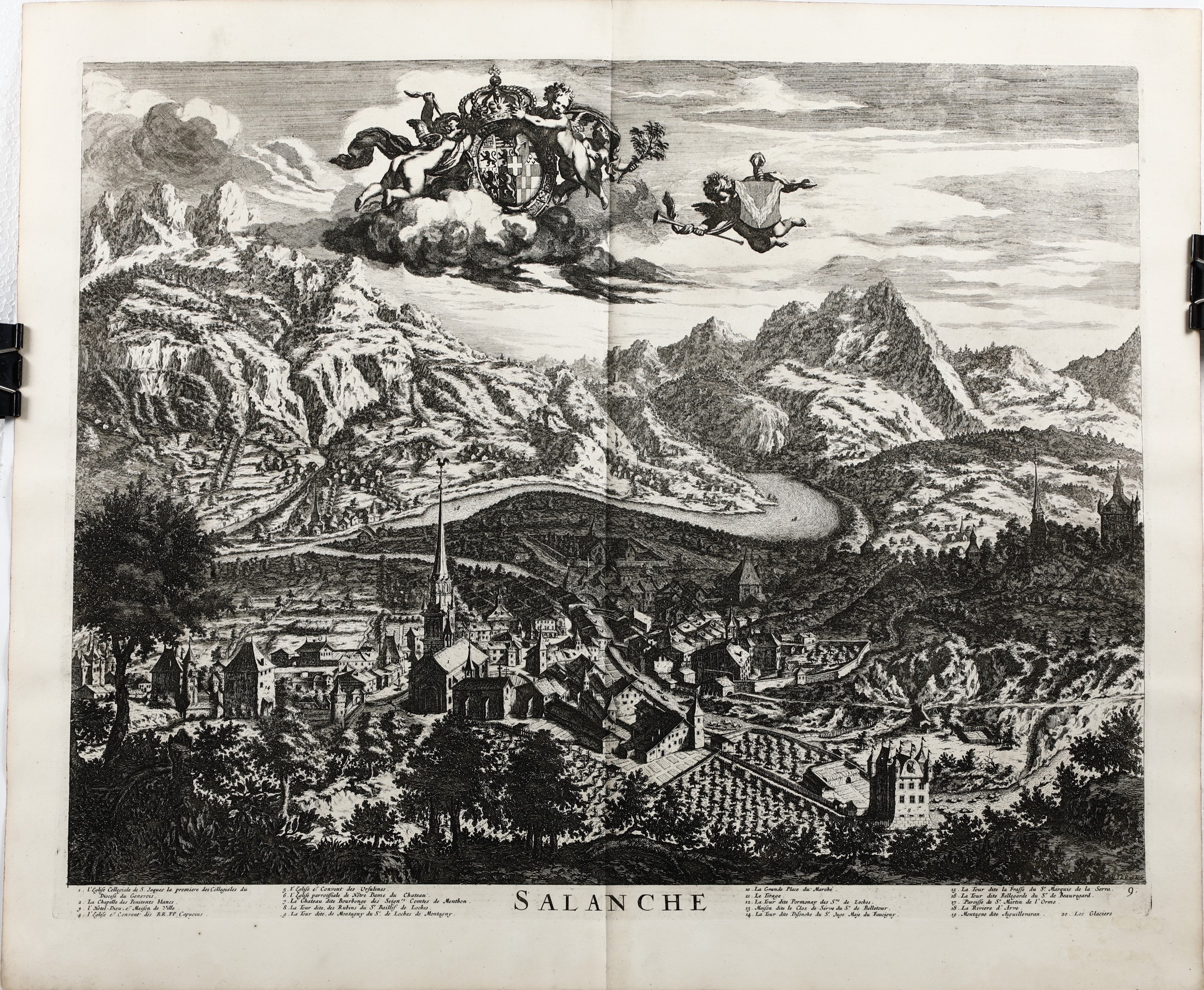 Johan Blaeu - Blaeu Johan Nouveau Theatre Du Piemont Et De la Savoye. Ou Description Exacte De Le...