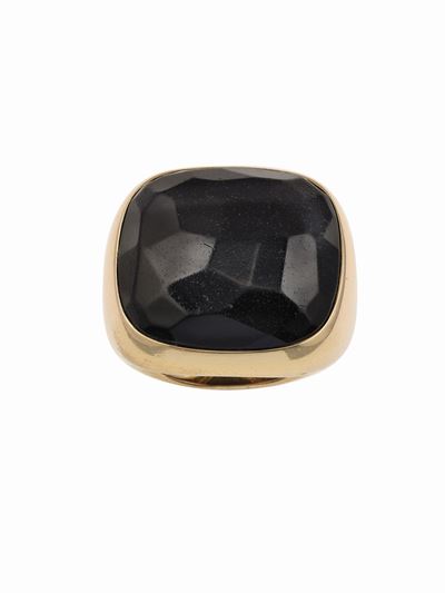 Pomellato, Anello “Victoria” con giaietto sfaccettato