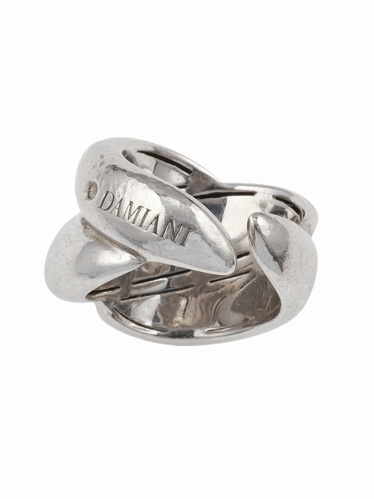 Damiani, Anello “Gomitolo” con piccolo diamante