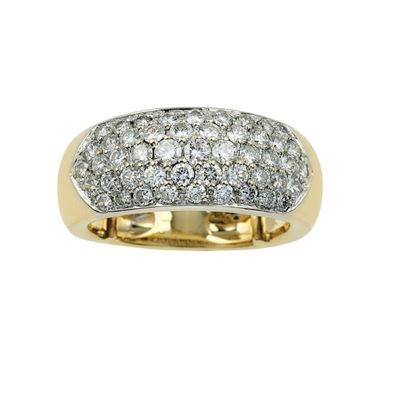 Anello con Pavè di Diamanti