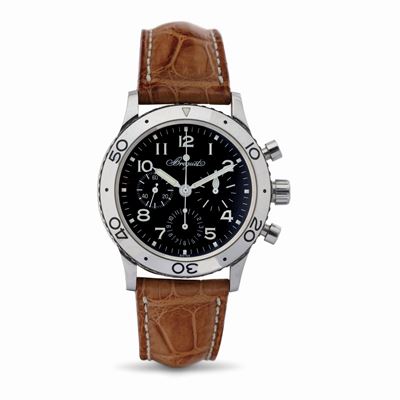 Type XX Aeronavale Cronografo Flyback in Acciaio Inossidabile, Movimento Automatico, Ghiera Girev...