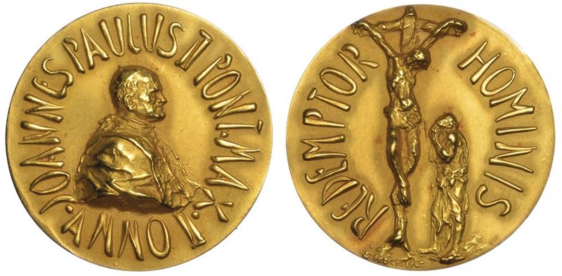 VATICANO. GIOVANNI PAOLO II, 1978-2005. Medaglia A. II.  - Auction Numismatics - I - Cambi Casa d'Aste