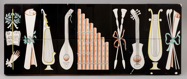 Giovanni Gariboldi - Richard Ginori, San Cristoforo, Milano 1950 ca