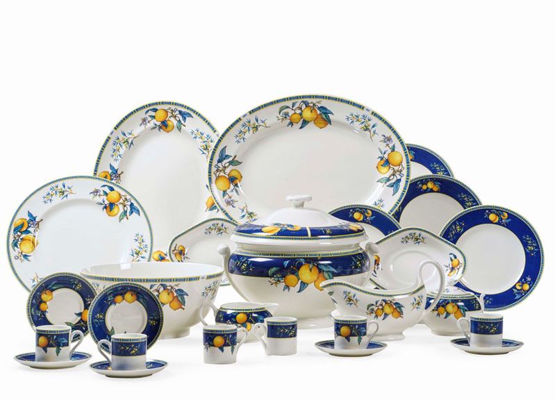 Servizio da tavola “Citrons” Inghilterra, Manifattura Wedgwood, 1993 circa   - Auction L'Art de la Table - Cambi Casa d'Aste