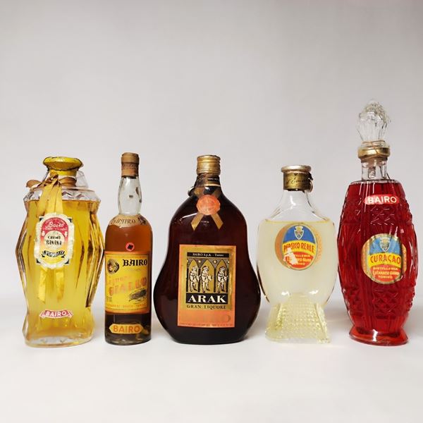 Bairo Collezione, Liquori