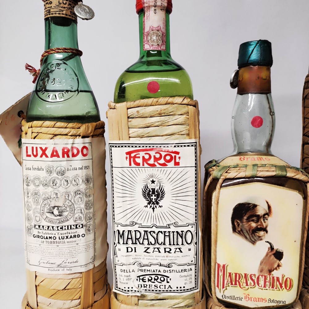Luxardo, Ferrol, Brams, Baker, Stock, Maraschino