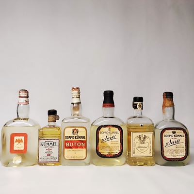Briganti, Canciani & Cremese, Buton, Sarti, Branca, Doppio Kummel