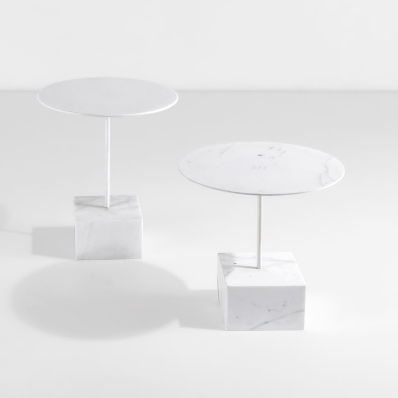 Ettore Sottsass : Due tavoli mod. primavera  - Asta Design 200 - Cambi Casa d'Aste