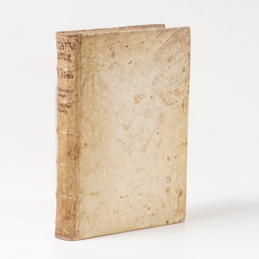 Genova- Giuridica. Statutorum Civilium Reipublicae Genuensis, Genova, Bartoli, 1589