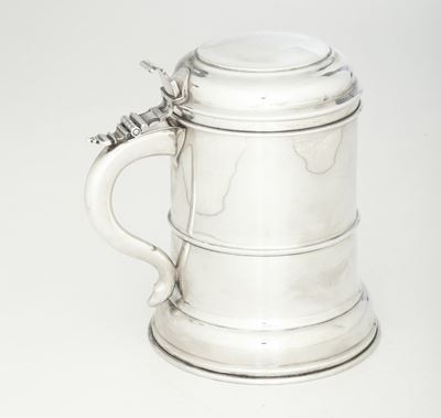 Tankard. Argenteria Milanese del XX Secolo, Argentiere Faraone
