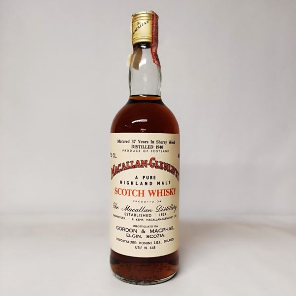 Macallan-Glenlivet 1940 37 Years Old, Highland Malt Whisky