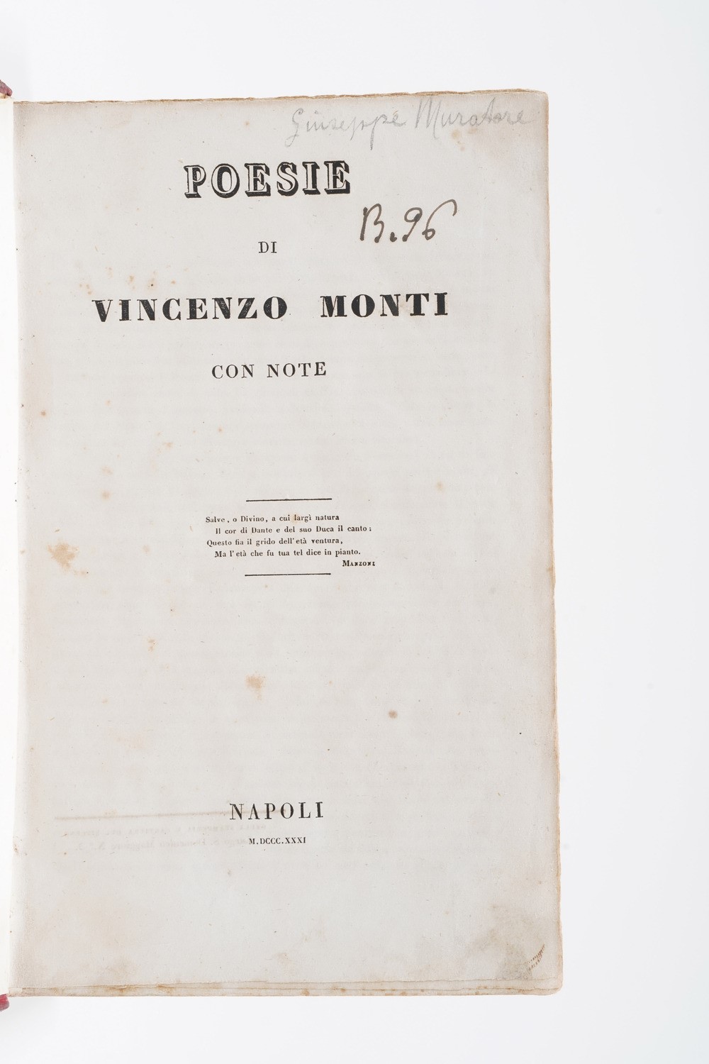 Gio. Gherardo De Rossi. Commedie, Bassano 1790.