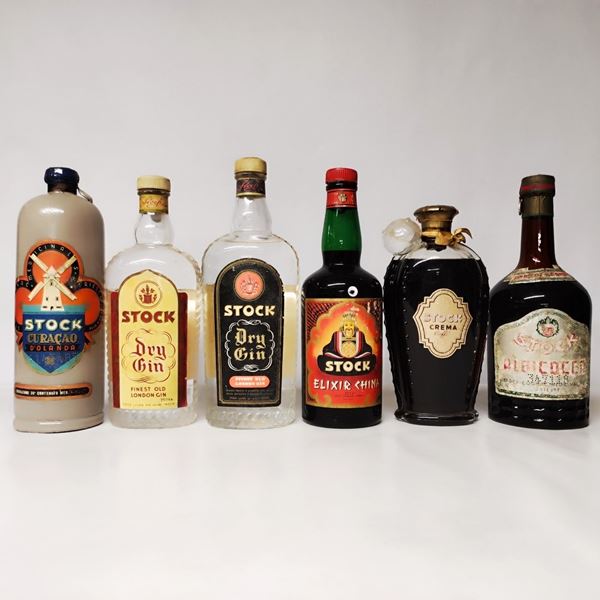 Curacao, Dry Gin, Elixir China, Crema Caffe, Albicocca, Stock Liquori
