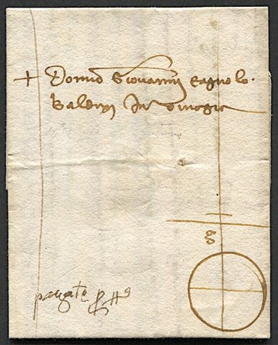 1459, Repubblica di Venezia, Lettera Commerciale da Mantova per Venezia del 13 Agosto 1459