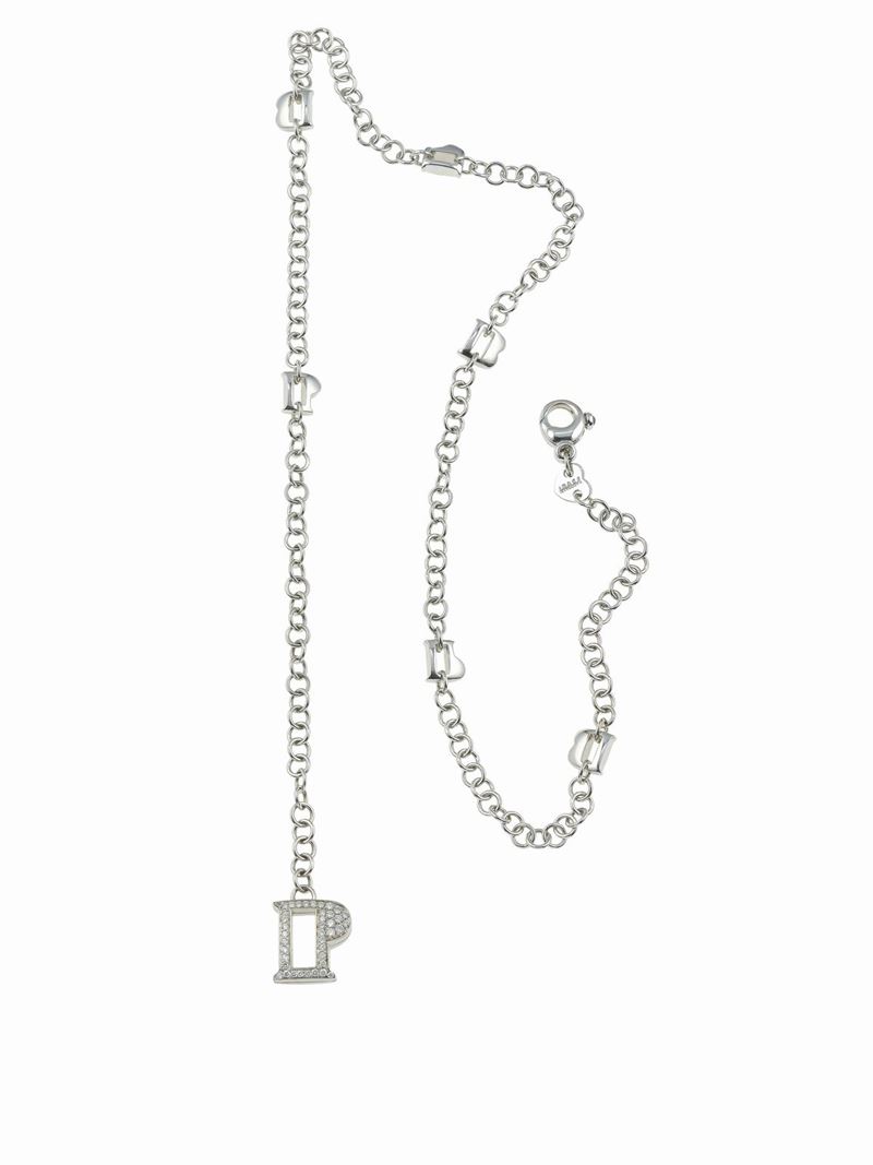 Diamond and gold necklace. Signed Pasquale Bruni  - Auction Fine Jewels - Cambi Casa d'Aste