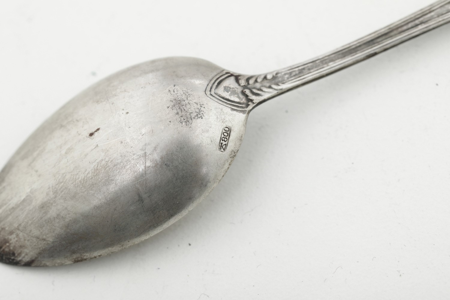 12 Cucchiaini. Argenteria Italiana del XX Secolo, Argentiere Clementi, Bologna