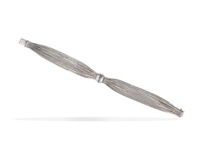 Bracciale Semirigido con Piccoli Zaffiri