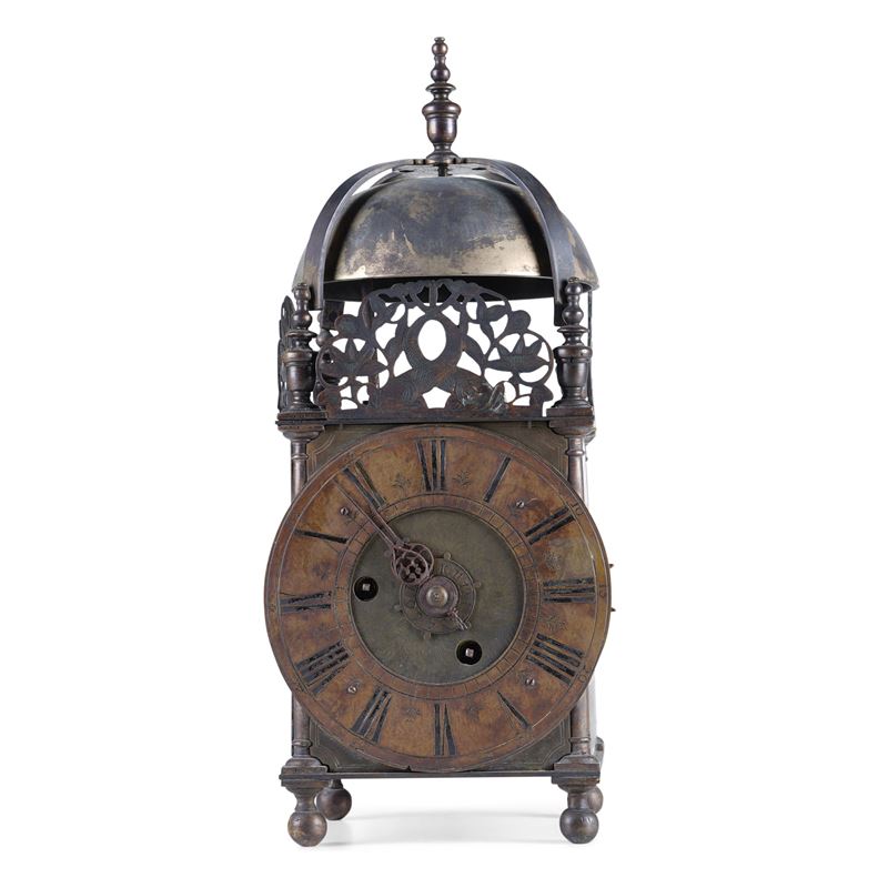 Orologio a lanterna, Inghilterra XVIII secolo  - Auction Pendulum and clocks - Cambi Casa d'Aste
