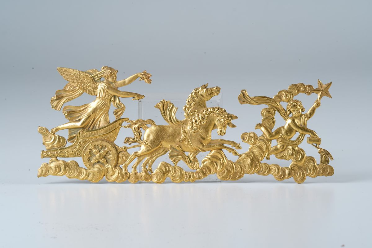5 Antichi Fregi Dorati (4 Angioletti (XVI/XVIII) e “il Carro Dell’aurora” (impero)