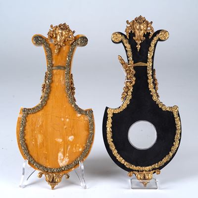 Tre Casse Incomplete: Bronzo, Marmo Nero e Giallo
