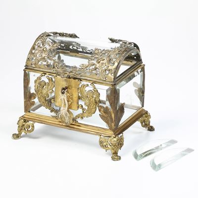 Bomboniera, 1890 Ca, Proveniente Dall’egitto, in Stile Arabo