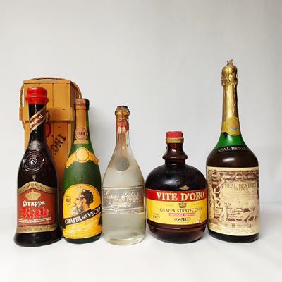 Negroni, Morandini, Gortani, Camel, Seal Benedet, Grappe