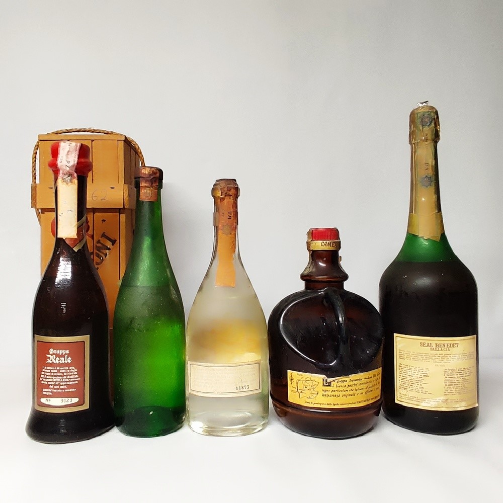 Negroni, Morandini, Gortani, Camel, Seal Benedet, Grappe